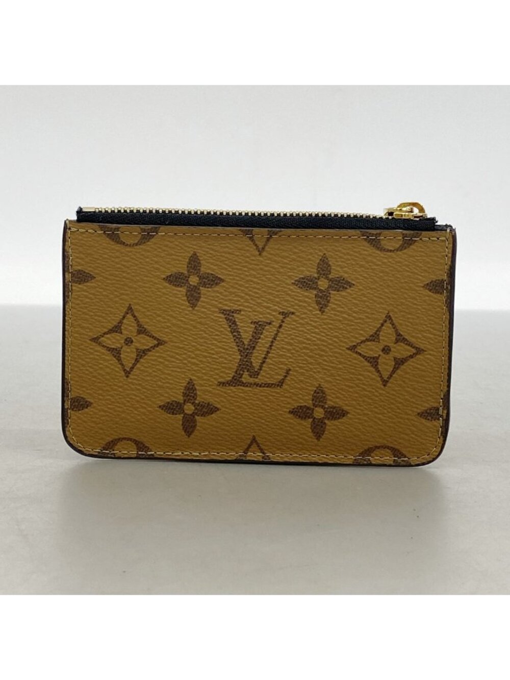 Louis Vuitton Coin Purse Monogram Reverse Card Case Romy Brown - Picture 5 of 5